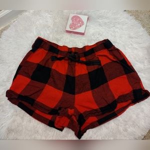 Old Navy Plaid Pajama Shorts Large